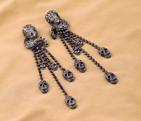 探索“女人飾界” 歐美復(fù)古骷髏流蘇耳釘?shù)臅r(shí)尚魅力與批發(fā)商機(jī)